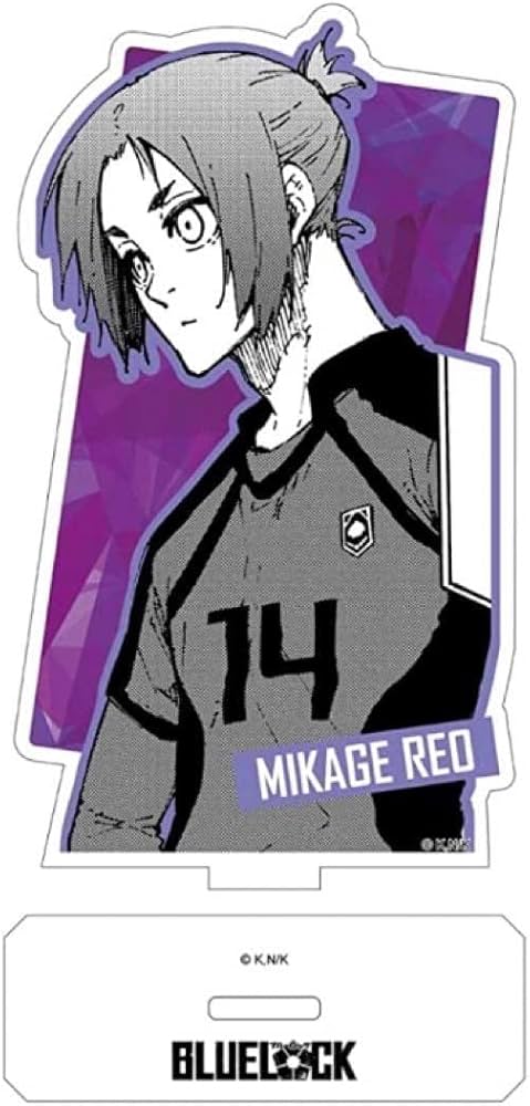 Amazon.co.jp: ブルーロック アクリルスタンド 御影玲王 原作 原作絵