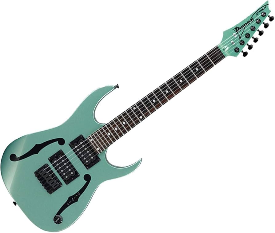 Amazon.com: Ibanez Paul Gilbert Signature Mikro PGMM21 - Metallic