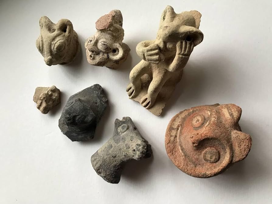 Amazon.co.jp: プレインカコレクション⑥チャンカイ土器猿等小破片7点