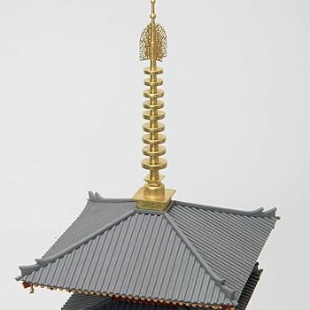 Amazon | ウッディジョー 1/75 薬師寺 西塔 木製模型 組み立てキット