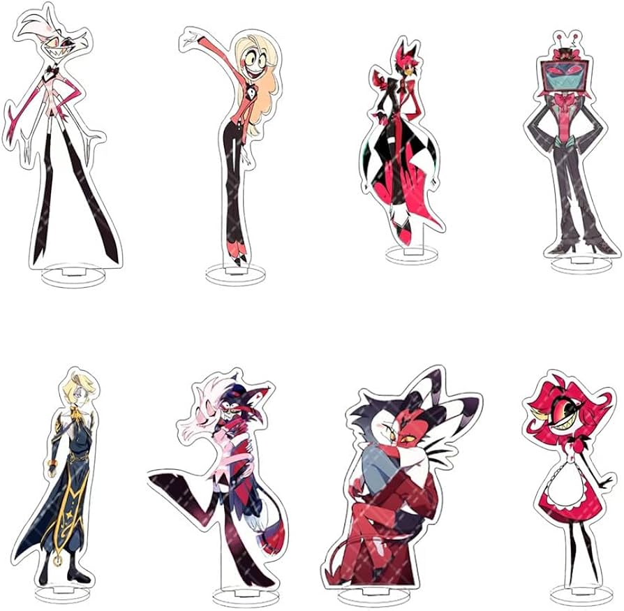 Amazon.co.jp: Hazbin Hotel ハズビンホテル グッズ アクリルスタンド