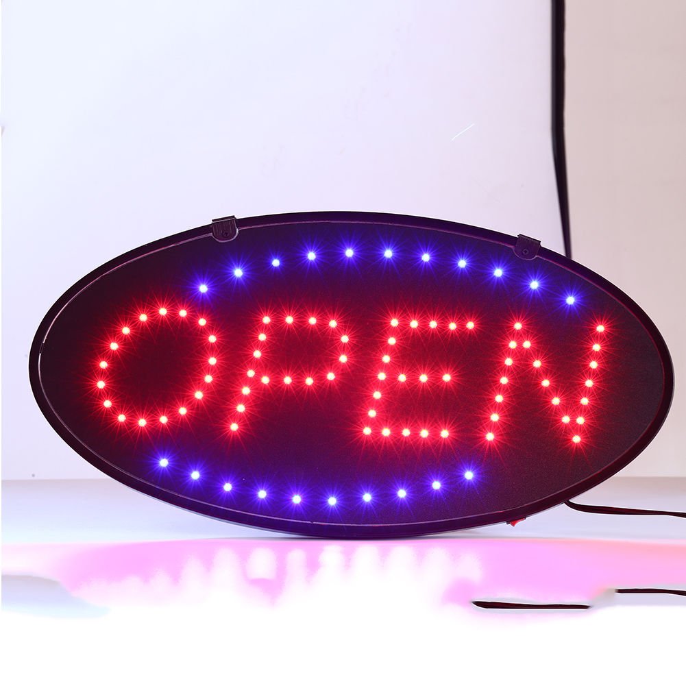 Amazon | OPEN看板 LEDサインボード LEDボード 省エネLED 掲示板 営業