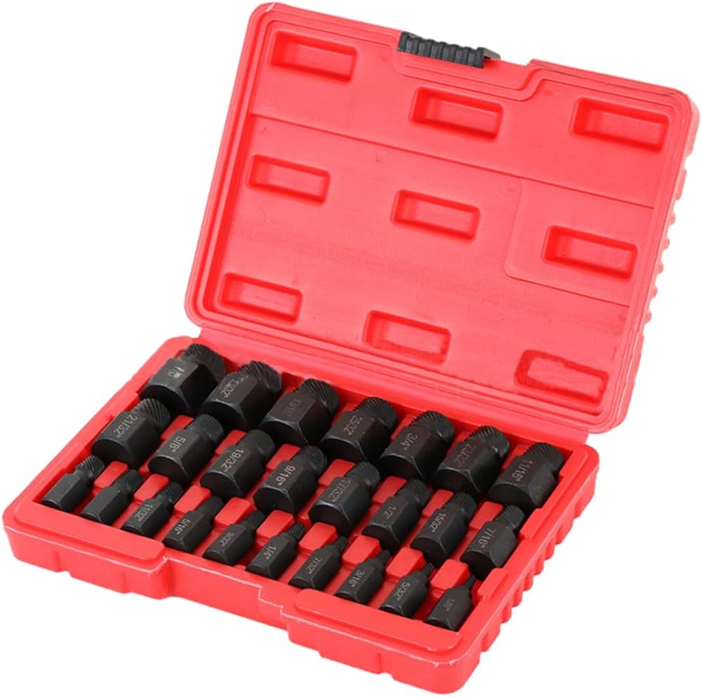 Amazon | 六角 マルチスプライン 25点セット 折れねじ/ボルトエキス