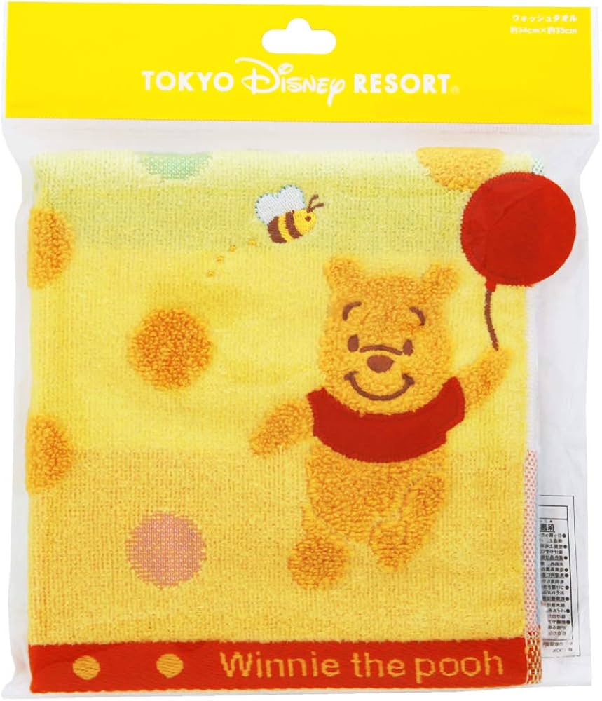 Amazon｜プーさん くまのプーさん ウォッシュタオル 東京 ディズニー