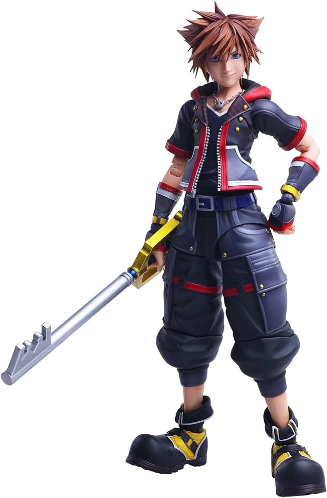 Amazon | KINGDOM HEARTS III プレイアーツ改 ソラ ver.2 PVC製 塗装