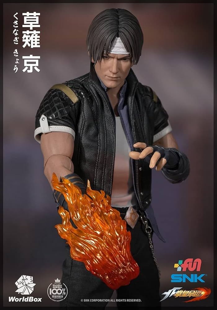 Amazon.co.jp: WORLD BOX 1/6 SNK KOF 草薙京 ザ・キング・オブ