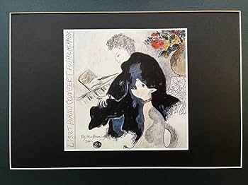 Amazon.co.jp: フジ子ヘミング 絵柄22種「歌う犬」印刷物 絵 額 フジコ