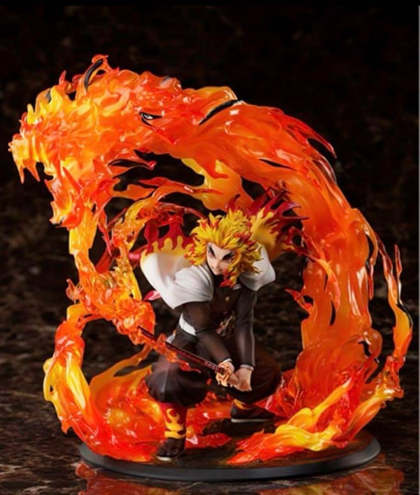 Amazon.co.jp: 鬼 滅 煉獄杏寿郎 -炎の呼吸 奥義 玖ノ型 煉獄- 1 8