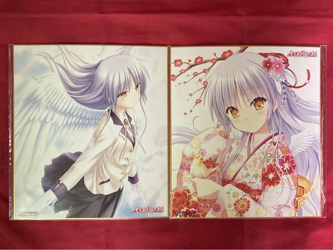 Amazon.co.jp: エンジェルビーツ グッズ Angel Beats! 立華かなで 色紙