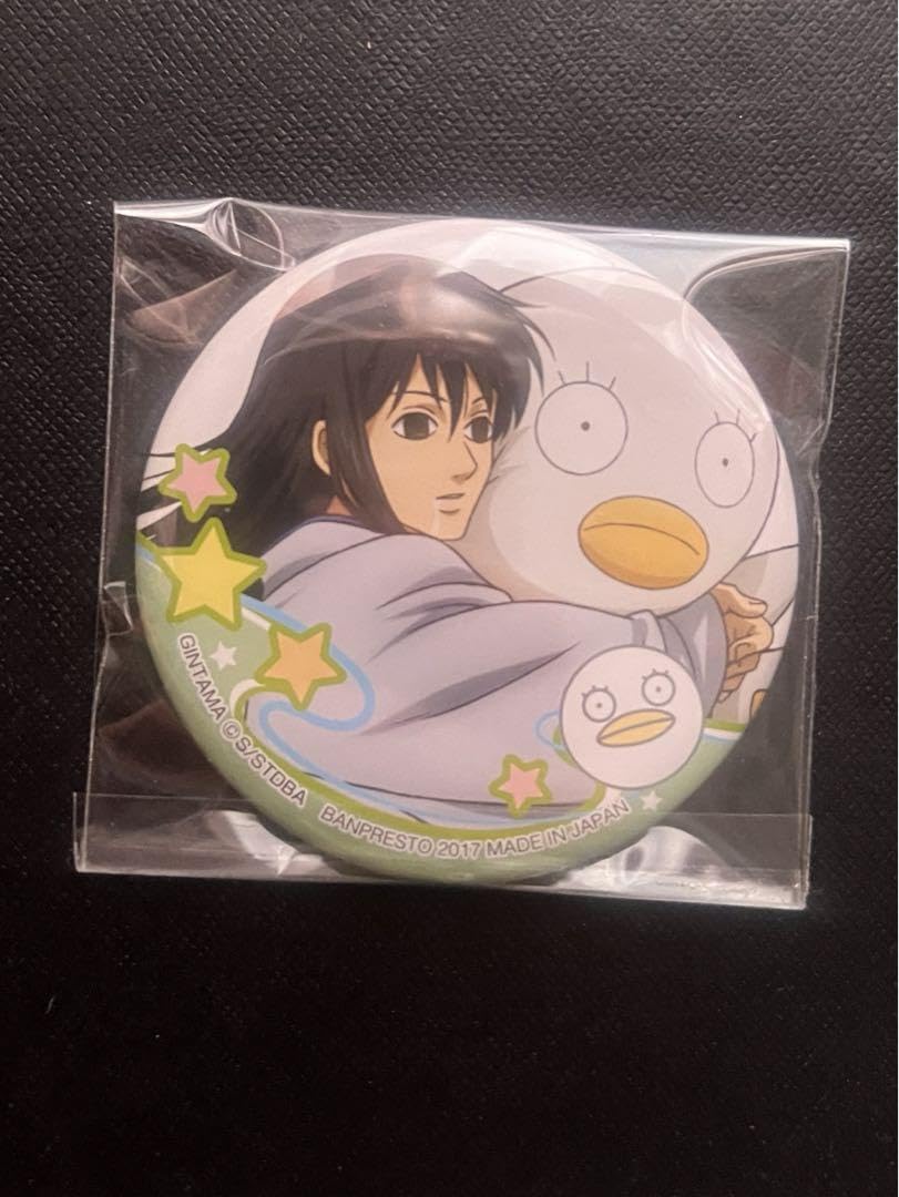 Amazon.co.jp: 銀魂 一番カフェ 寝顔缶バッジ 桂 : ホビー