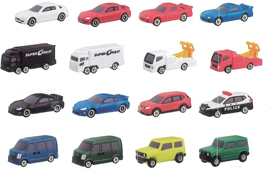 Amazon.co.jp: ポケットトミカ Vol.16 全16種［フルコンプ］ : おもちゃ