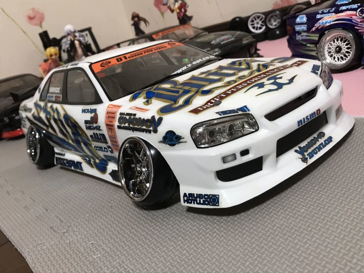 Amazon | 1/10 日産 スカイライン ER34 BLITZ ラジコン ボディ LED付き