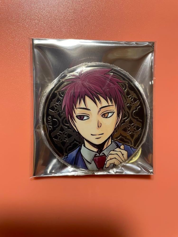 黒子のバスケ展 黒バス展 アルティメタル缶バッジ 赤司征十郎