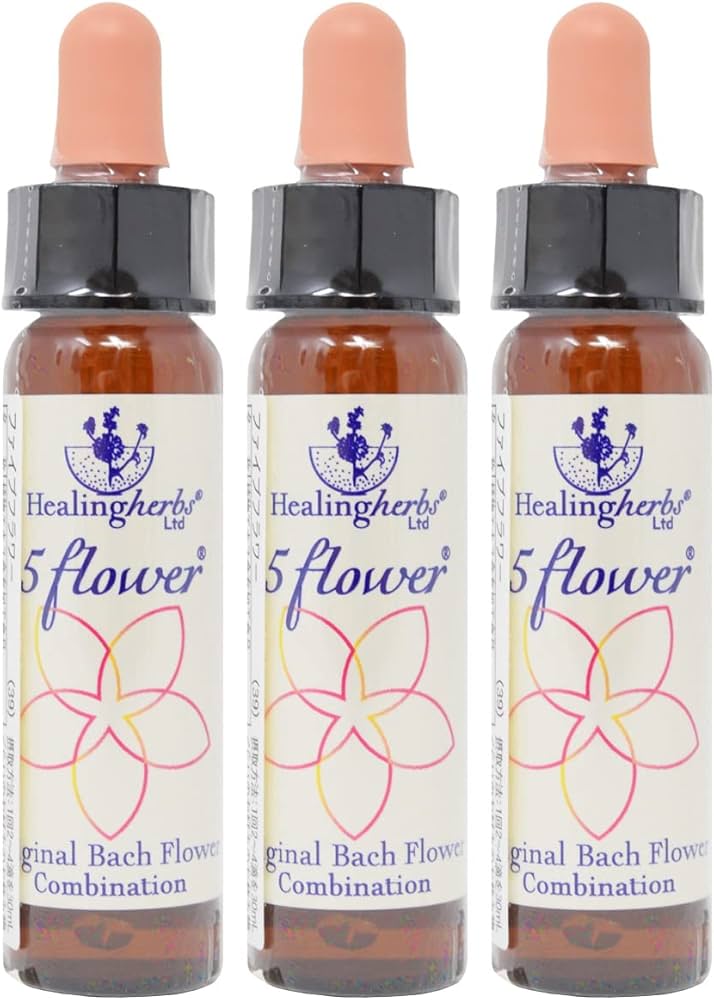 Amazon | ヒーリングハーブス ファイブフラワーレメディー 3本セット