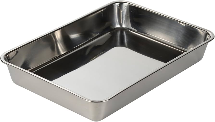 Amazon｜高儀 TAKAGI ステンレス 角バット 8枚取 容量6L 長方形