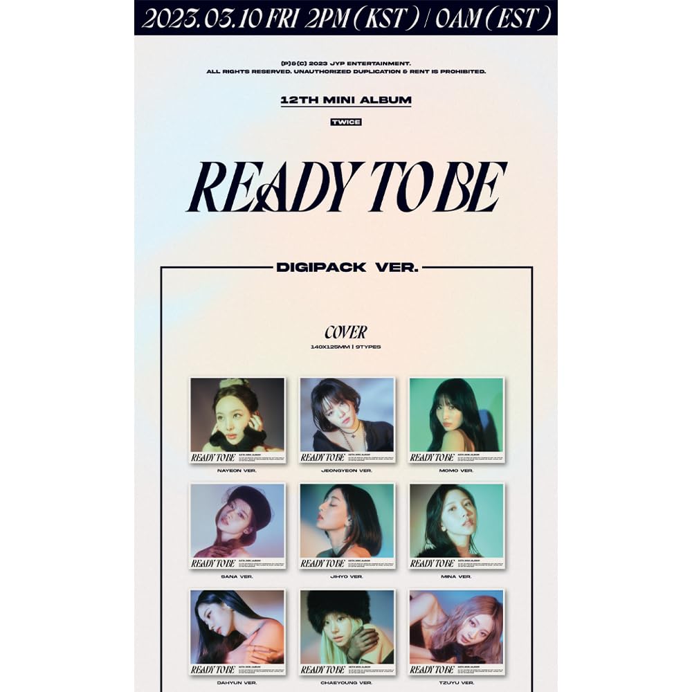 Amazon.co.jp: トゥワイス TWICE - READY TO BE [Digipack Ver