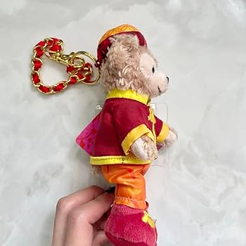 Amazon.co.jp: Hong Kong Disney Duffy Plush Key Holder, Chinese New
