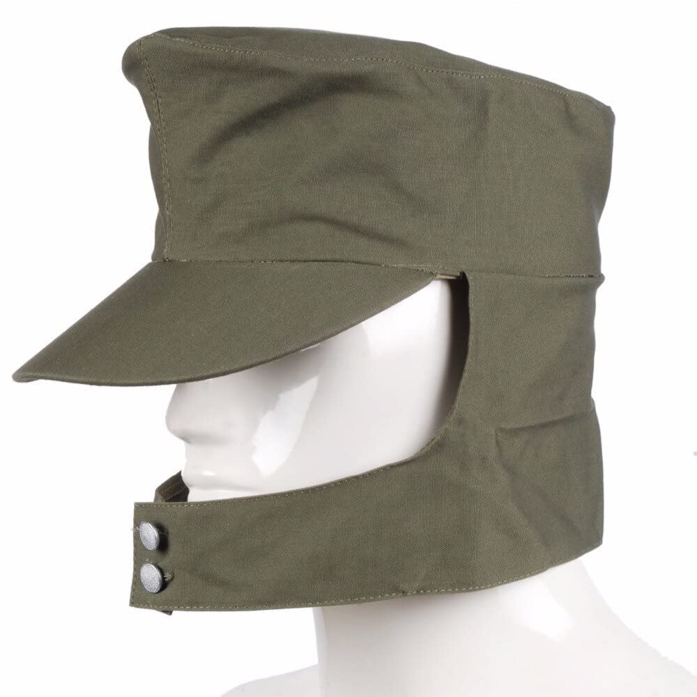 Amazon | WW2 ナチスドイツ軍 M43 陸軍 規格帽 フィールドグレー 緑