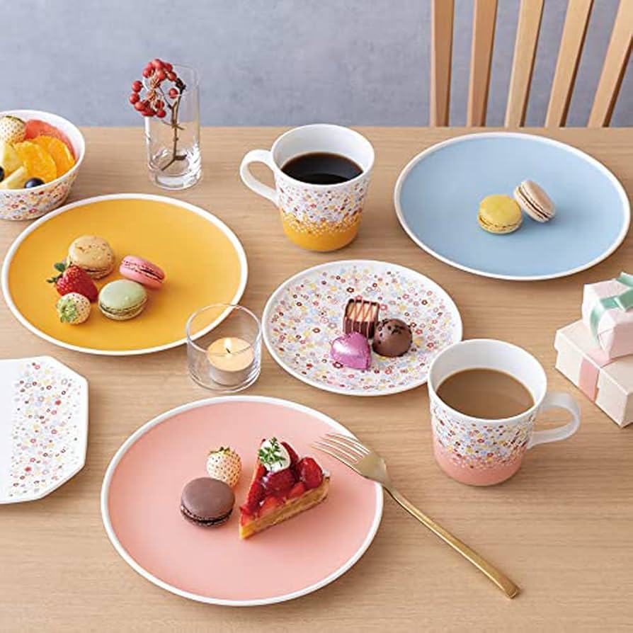 Amazon.co.jp : NARUMI(ナルミ) プレート 皿 ポーチュラカ 16cm 花模様