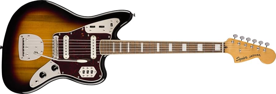 Amazon | Squier by Fender エレキギター Classic Vibe '70s Jaguar