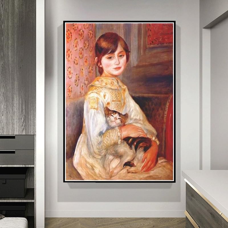 Amazon | 猫と子供 ジュリー・マネ ﹣ ピエール・オーギュスト