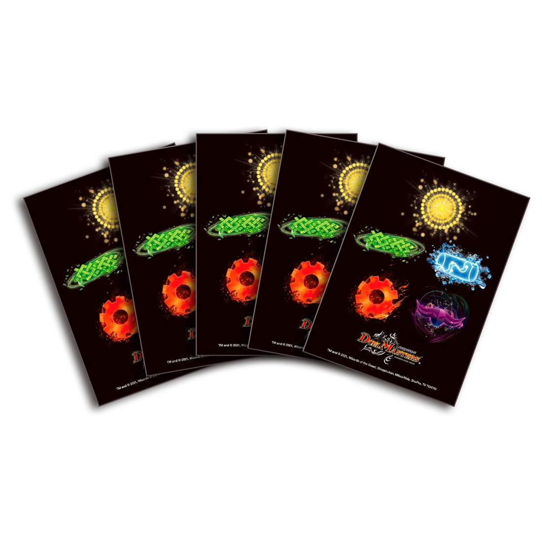 Amazon | デュエル・マスターズ スタンダードカードスリーブ 5大文明