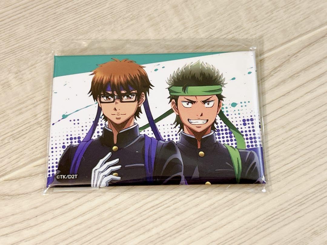 Amazon.co.jp: ダイヤのA 缶バッジ くじ 御幸一也 倉持洋一 : おもちゃ