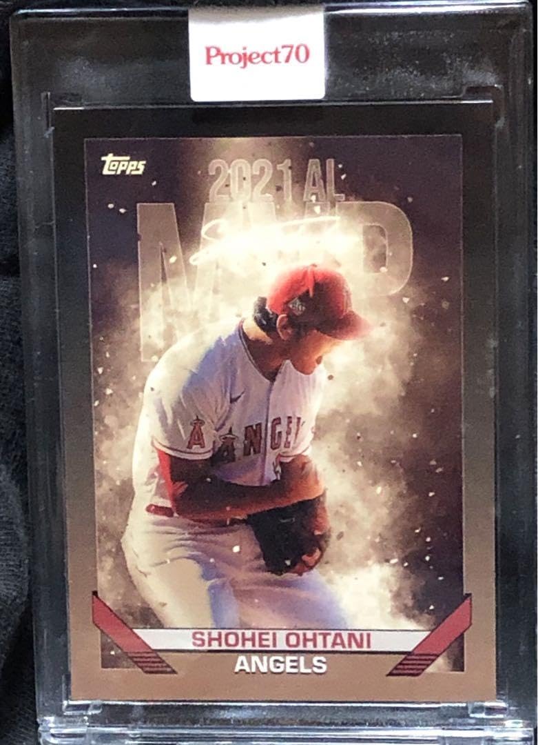topps project70 大谷翔平 2021 MVP