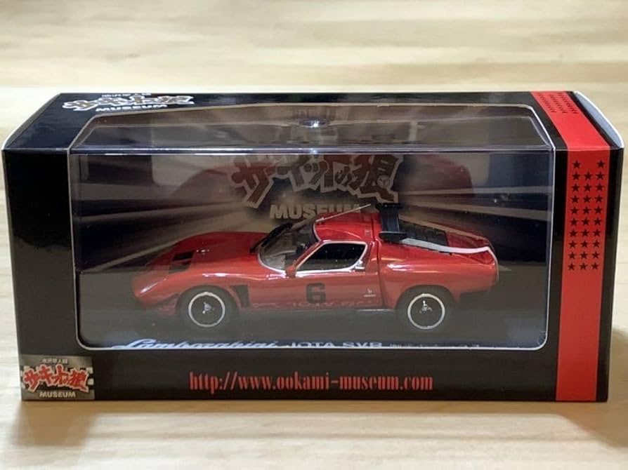 Amazon | 京商 1/43 サーキットの狼 ランボルギーニ イオタ SVR/関根