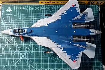 Amazon.co.jp: 1/48 ロシア空軍 Su-57 塗装済完成品 : おもちゃ