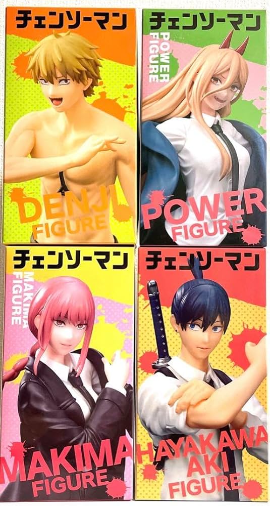 Amazon.co.jp: チェンソーマン デンジ マキマ パワー 早川アキ