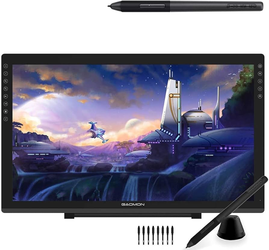 Amazon.com: GAOMON PD2200 Pen Display & AP32 Pen -21.5'' 8192 Tilt
