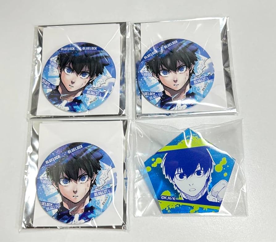 Amazon.co.jp: ブルーロック 潔 世一 ユニフォームナンバー 缶バッジ