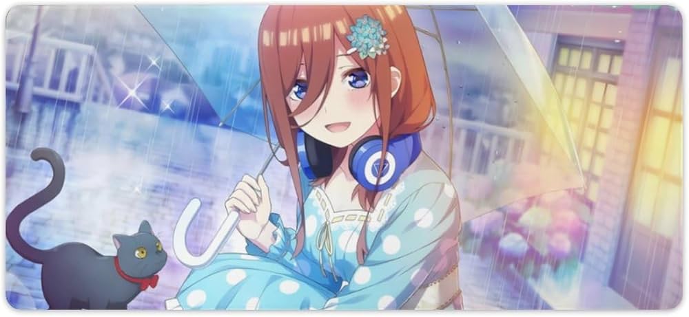 Amazon.co.jp: 五等分の花嫁 中野三玖 ゲーミングマウスパッド 大型