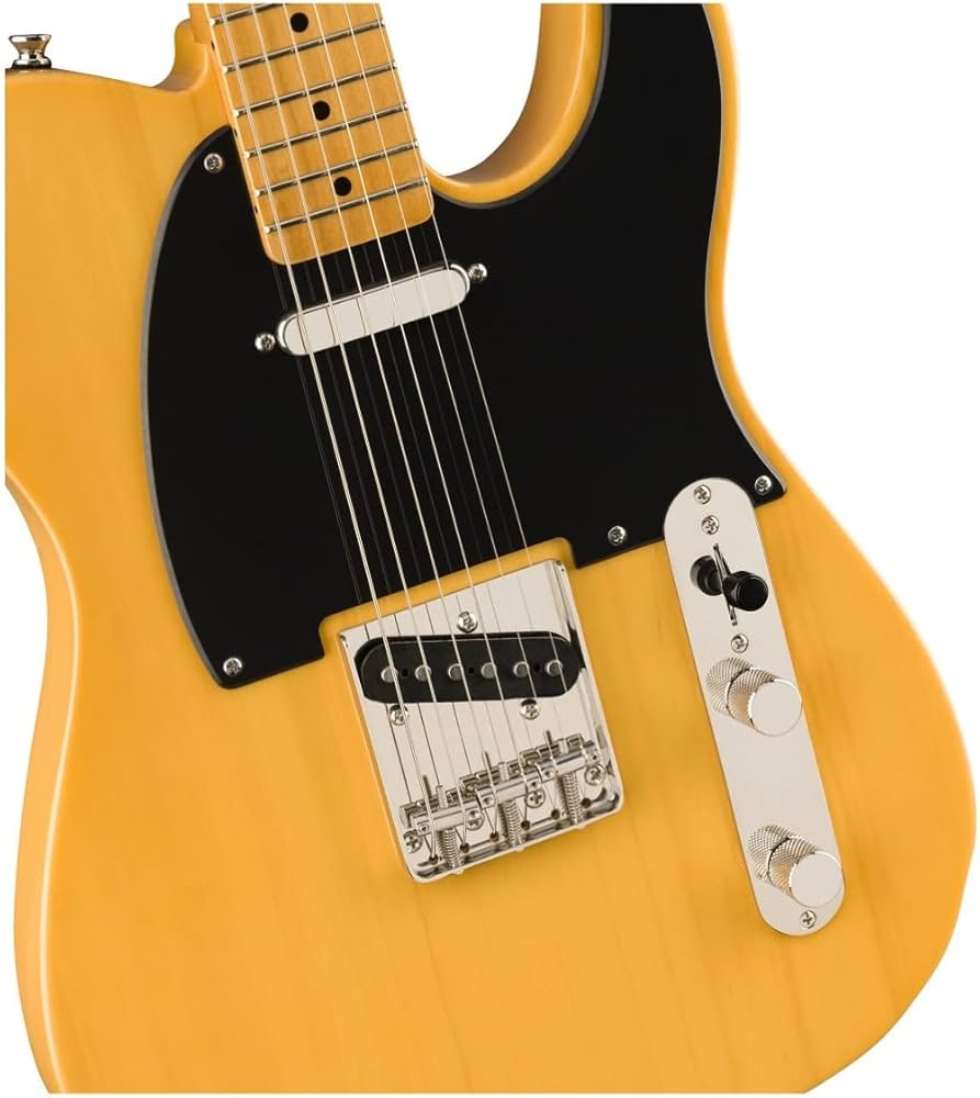 Squier Classic Vibe 50s Telecaster Electric Guitar, Butterscotch