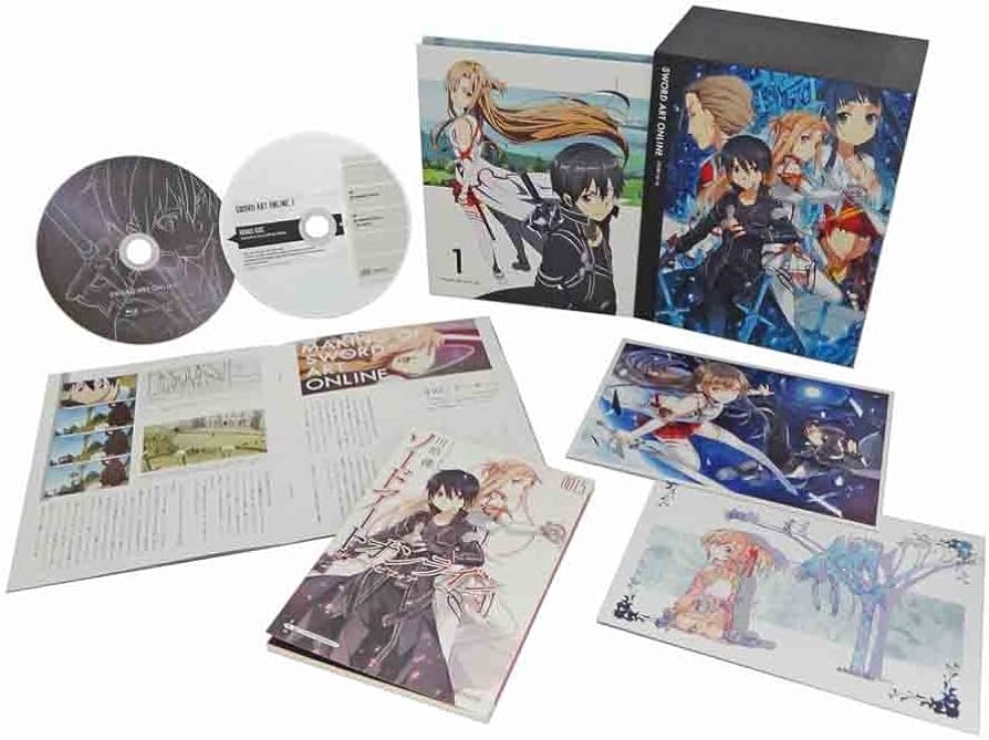 Amazon.co.jp: ソードアート・オンライン 1【完全生産限定版】 [Blu