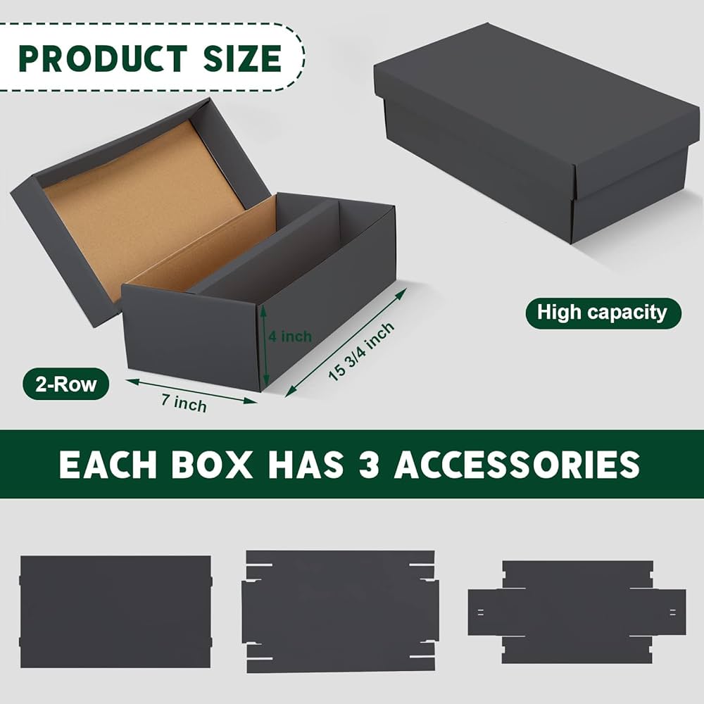 Amazon.co.jp: Yahenda トレーディングカード収納ボックス 8個パック