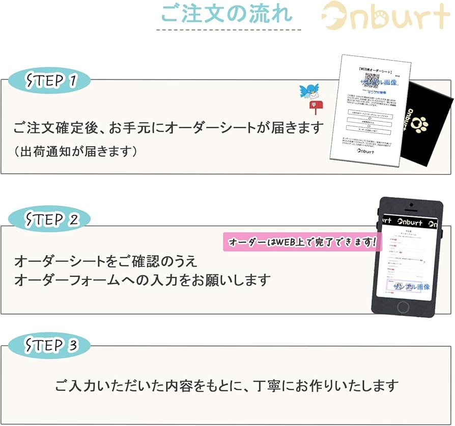 Amazon.co.jp: Onburt 自社手作り 世界に一つだけ 刺繍 名入れ