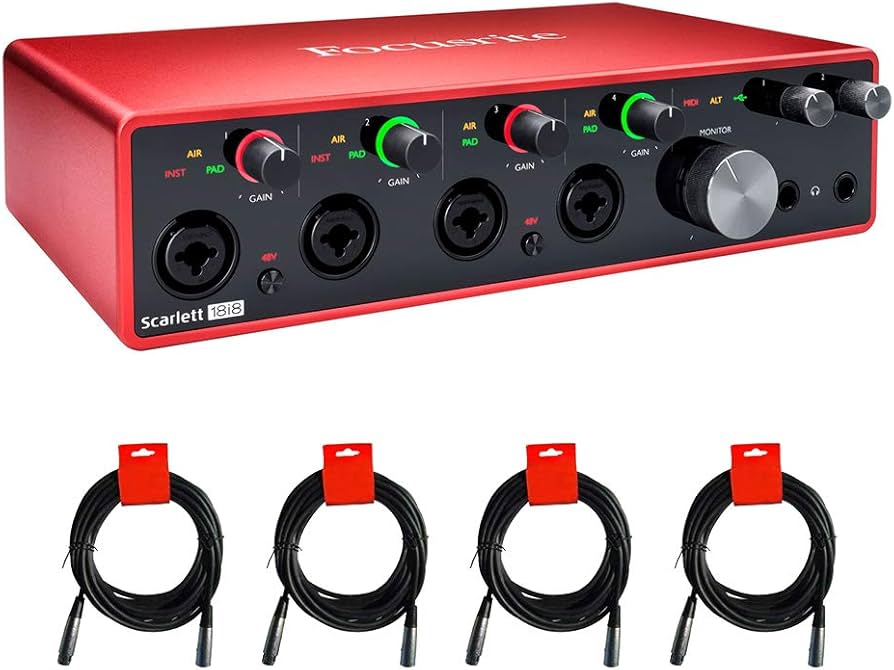 DTM・DAW NSK Focusrite Scarlett 18i8 Focusrite Scarlett 18i20 - 18