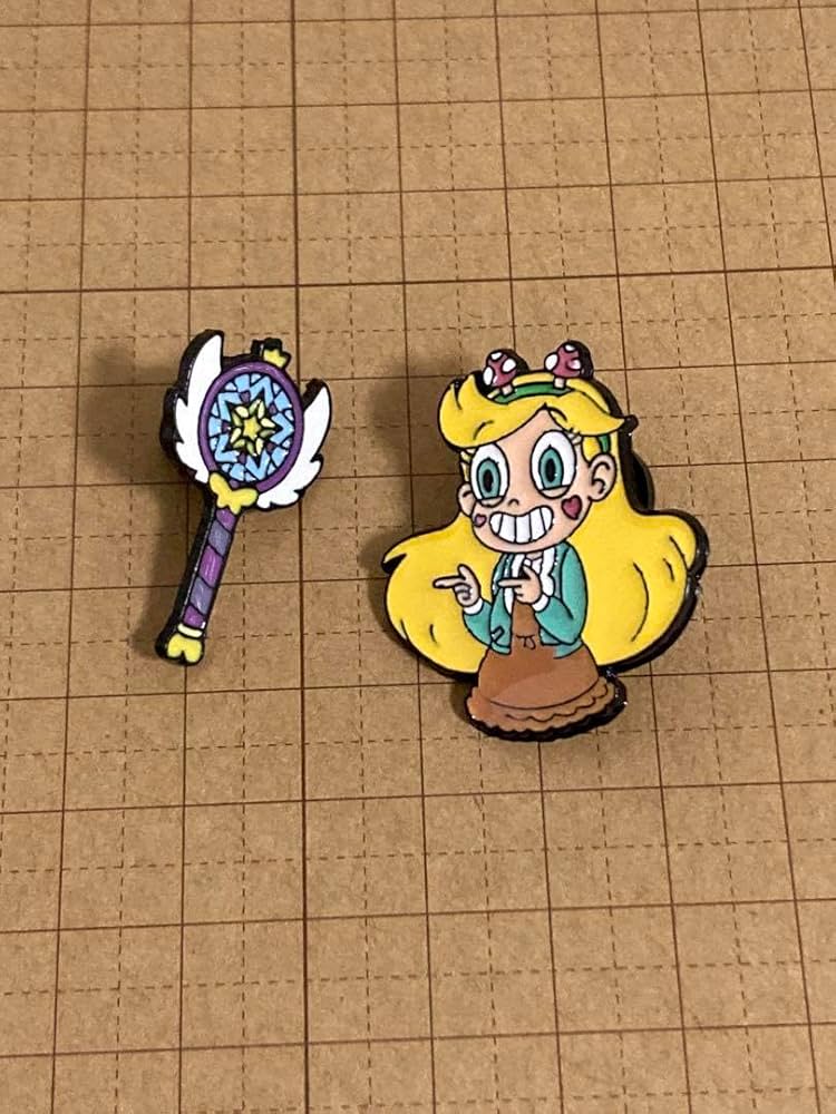 Amazon.co.jp: 悪魔バスター☆スター バタフライ ピンズ セット : おもちゃ