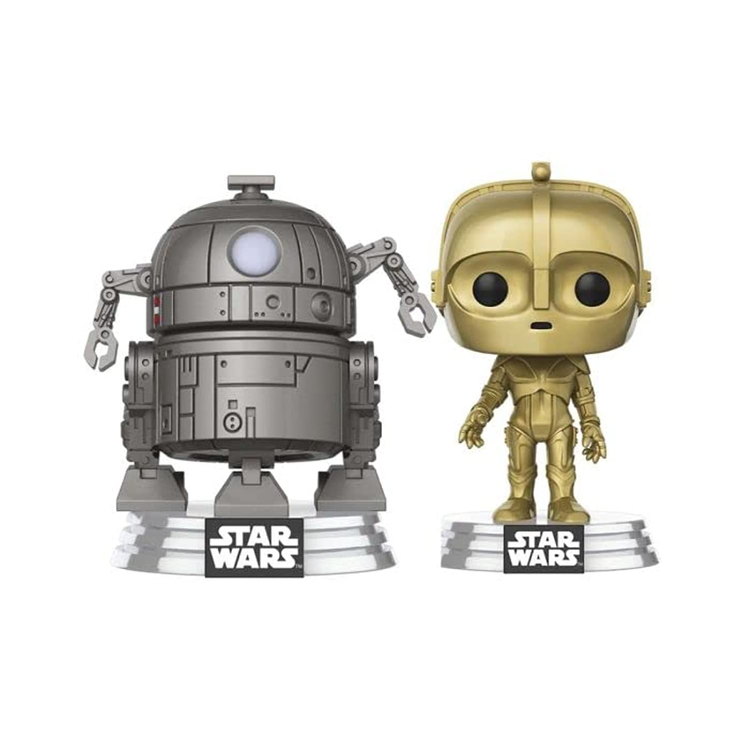 Amazon.com: Funko Pop! Disney: Star Wars Concept – C-3PO & R2-D2