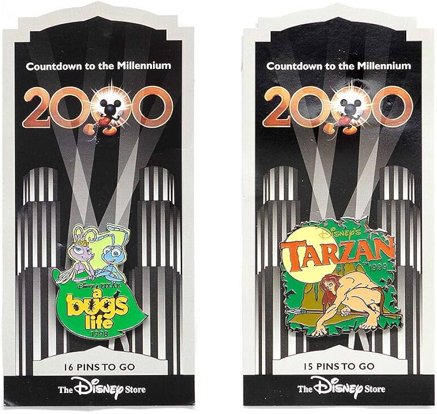 Amazon | カウントダウン 2000年 ミレニアム記念 ピンズ 1990年代 4点