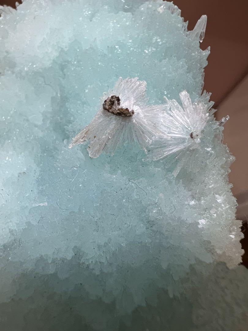 Amazon.co.jp: ブルーアラゴナイト 霰石 あられいし 水晶 原石 自然石