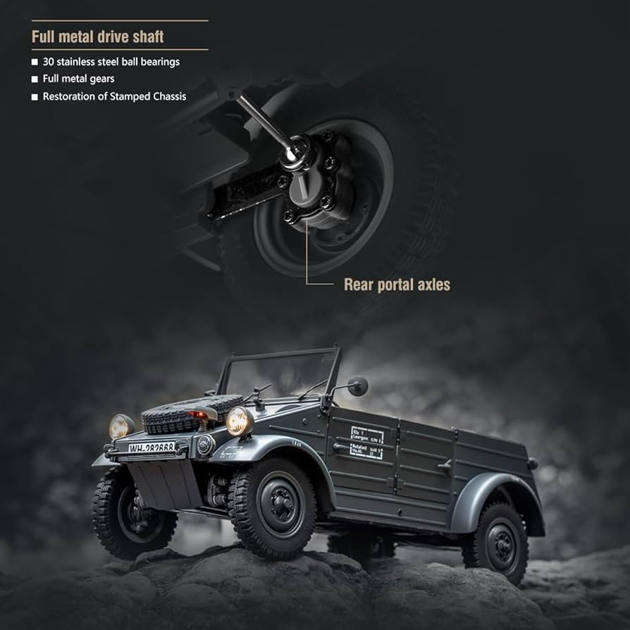 Amazon.co.jp: BEEZRC RocHobby 1/12 RCクローラー クーベルワーゲン