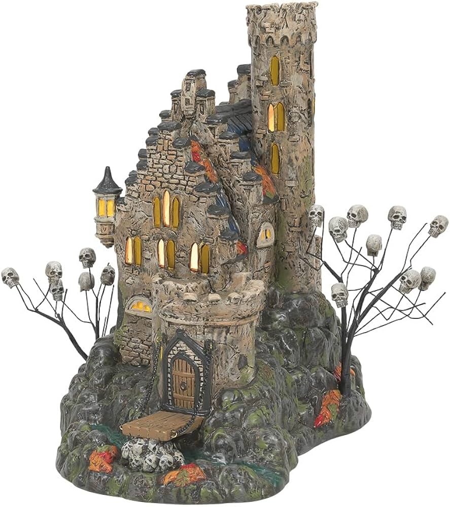 Amazon.com: Department 56 Snow Village Halloween Castle Calvaria