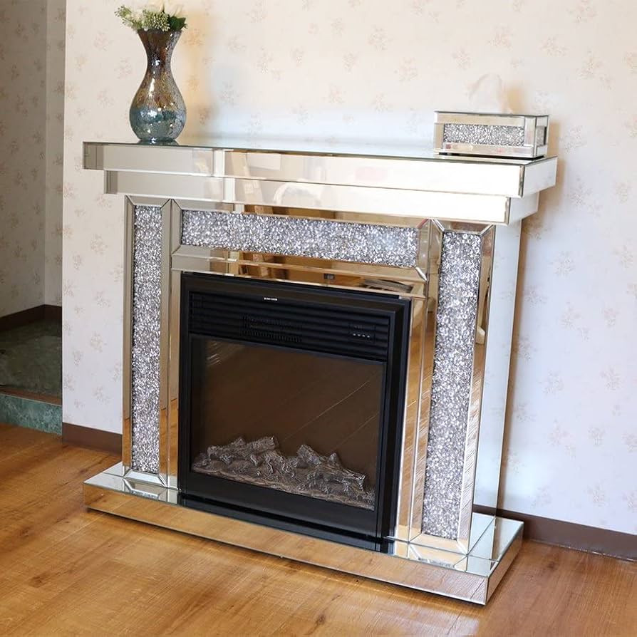 Amazon.co.jp: ミラー家具 マントルピース 暖炉 ディスプレイスタンド