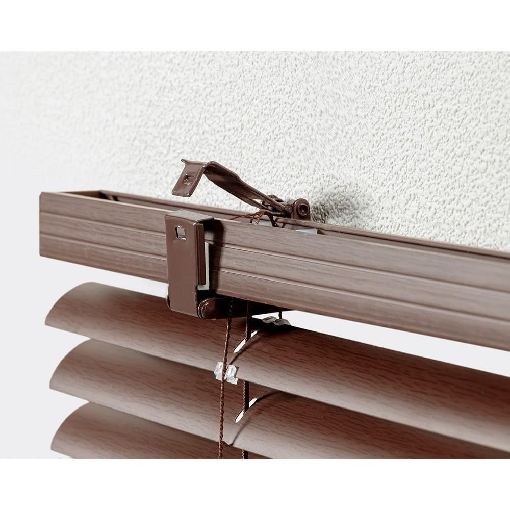 Amazon｜カインズ(CAINZ) 木目調ブラインド ブラウン 88cm×183cm