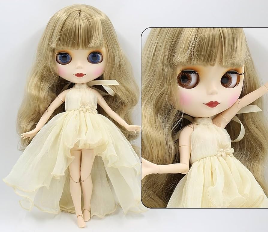 Amazon.co.jp: ネオ ブライス 金髪、白い肌、マットでキュートな