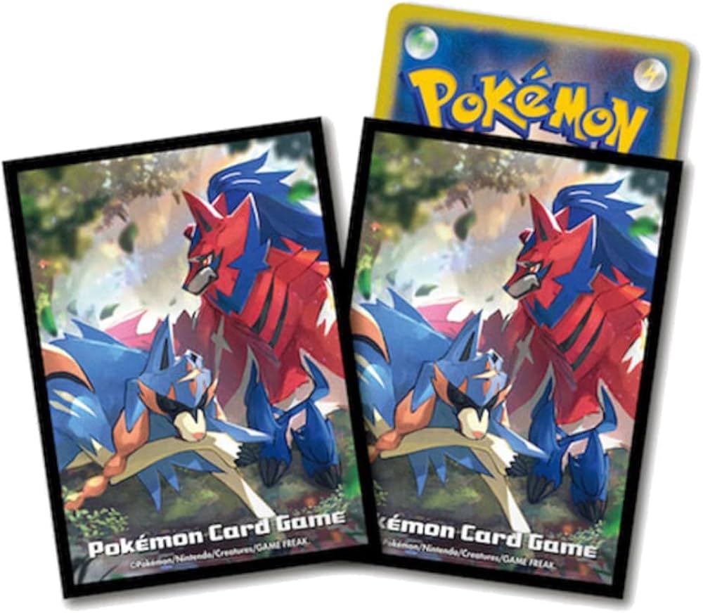 Amazon.co.jp: ポケモンカードゲーム デッキシールド ザシアン