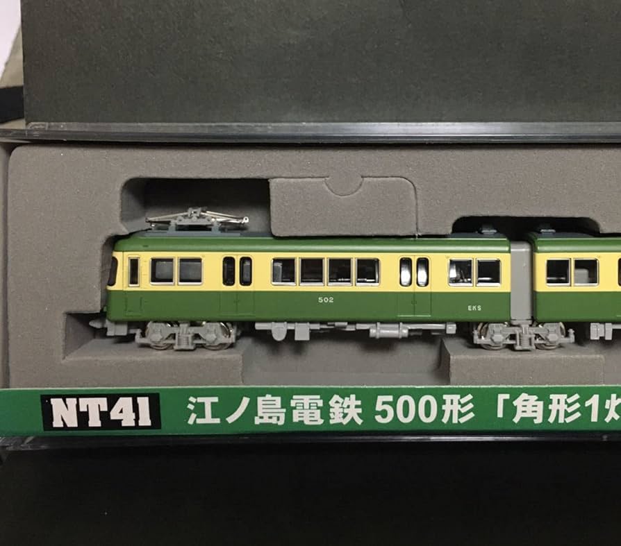 Amazon.co.jp: モデモ NT41 江ノ島電鉄 500形 角形1灯型 N ゲージ